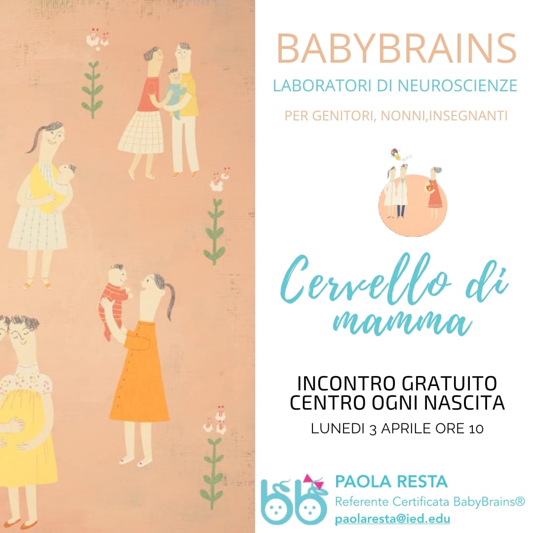 Incontro gratuito “Cervello di mamma” by BabyBrains